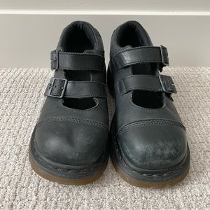 Doc Martens Amanda Platform Mary Jane Double Strap